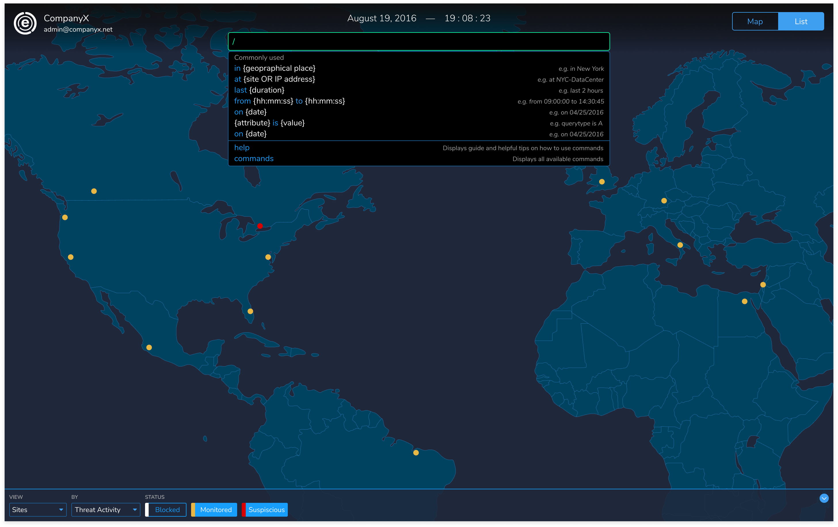 DNS Edge's Commander Builder